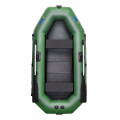 OMEGA - Надуваема гребна лодка с твърдо дъно 250 LSP PS - зелена